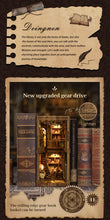 Lade das Bild in den Galerie-Viewer, Book Nook - 3D Miniaturhaus - DIY- BV02-008 - Antique Book Collection inkl. Licht