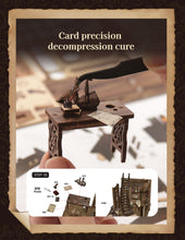 Lade das Bild in den Galerie-Viewer, Book Nook - 3D Miniaturhaus - DIY- BV02-008 - Antique Book Collection inkl. Licht