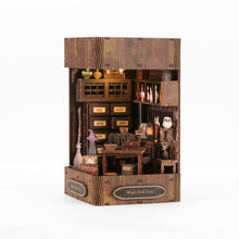 Lade das Bild in den Galerie-Viewer, Book Nook - 3D Miniaturhaus - DIY - AL08-002 - Magic Book House inkl. Licht