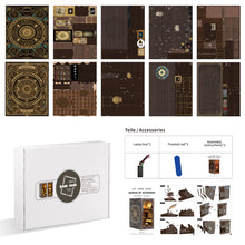 Lade das Bild in den Galerie-Viewer, Book Nook - 3D Miniaturhaus - DIY - BV02-005- Museum of Astronomie inkl. Licht