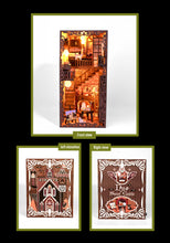 Lade das Bild in den Galerie-Viewer, Book Nook - 3D Miniaturhaus - DIY - SL-13 - Secret Castle inkl. Licht
