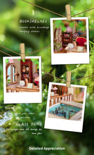 Lade das Bild in den Galerie-Viewer, Book Nook - 3D Miniaturhaus - DIY - SL-32 - Happy Moments inkl. Licht