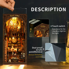 Lade das Bild in den Galerie-Viewer, Book Nook - 3D Miniaturhaus - DIY- BV02-009 - Royal Seamer inkl. Licht