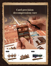 Lade das Bild in den Galerie-Viewer, Book Nook - 3D Miniaturhaus - DIY- BV02-009 - Royal Seamer inkl. Licht