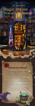 Lade das Bild in den Galerie-Viewer, Book Nook - 3D Miniaturhaus - DIY - BV02-011 - Magic Potion House inkl. Licht