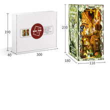 Lade das Bild in den Galerie-Viewer, Book Nook - 3D Miniaturhaus - DIY- BV02-007 - Secret World of the Forest inkl. Licht