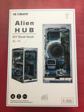 Lade das Bild in den Galerie-Viewer, Book Nook - 3D Miniaturhaus - DIY - SL-15 - Alien HUB inkl. Licht