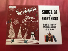 Lade das Bild in den Galerie-Viewer, Book Nook - 3D Miniaturhaus - DIY - SL-29 - Songs of the snowy night inkl. Licht