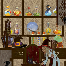 Lade das Bild in den Galerie-Viewer, Book Nook - 3D Miniaturhaus - DIY - BV02-006 -Magic Night inkl. Licht