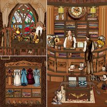 Lade das Bild in den Galerie-Viewer, Book Nook - 3D Miniaturhaus - DIY- BV02-009 - Royal Seamer inkl. Licht