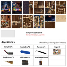 Lade das Bild in den Galerie-Viewer, Book Nook - 3D Miniaturhaus - DIY - BV02-011 - Magic Potion House inkl. Licht