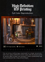 Lade das Bild in den Galerie-Viewer, Book Nook - 3D Miniaturhaus - DIY - SL-16 - Quiet Night Prayer inkl. Licht