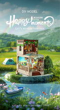 Lade das Bild in den Galerie-Viewer, Book Nook - 3D Miniaturhaus - DIY - SL-32 - Happy Moments inkl. Licht