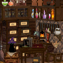 Lade das Bild in den Galerie-Viewer, Book Nook - 3D Miniaturhaus - DIY - AL08-002 - Magic Book House inkl. Licht