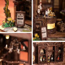 Lade das Bild in den Galerie-Viewer, Book Nook - 3D Miniaturhaus - DIY - BV02-012 - Serenity Coffee House inkl. Licht