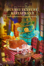 Lade das Bild in den Galerie-Viewer, Book Nook - 3D Miniaturhaus - DIY - SL-29 - Songs of the snowy night inkl. Licht