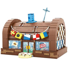 Lade das Bild in den Galerie-Viewer, AreaX AB0027 - SpongeBob Krusty Krab Burger - Neu - 2700 Teile - OVP