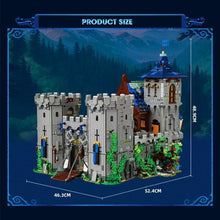 Lade das Bild in den Galerie-Viewer, Baka 33924 - Medieval Forest Castle - Neu - 6640 Teile - OVP