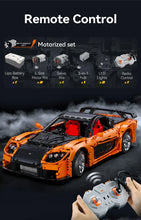 Lade das Bild in den Galerie-Viewer, Cada C61502 - Mazda RX-7 - RC + Motor - 1:8 - Neu - 3305 Teile - OVP