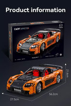 Lade das Bild in den Galerie-Viewer, Cada C61502 - Mazda RX-7 - RC + Motor - 1:8 - Neu - 3305 Teile - OVP