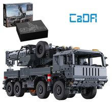 Lade das Bild in den Galerie-Viewer, Cada C61507 - Militär Kranwagen mit Motor - Neu - 2686 Teile - OVP