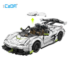 Lade das Bild in den Galerie-Viewer, Cada C61048 -Koenigsegg Jesko Fantasma 1:8 - Neu - 4346 Teile - OVP