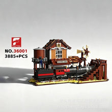 Lade das Bild in den Galerie-Viewer, Free Tribe - 36001 - Western Trains Station - 3885 Teile - OVP - NEU