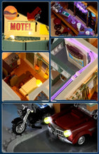 Lade das Bild in den Galerie-Viewer, Funwhole F9054 -Twilight Motel m. Beleuchtung - Neu - 1970 Teile - OVP