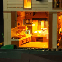 Lade das Bild in den Galerie-Viewer, Funwhole F9004 - Haus am See - Lake House m. Beleuchtung - Neu - 1969 Teile - OVP