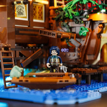 Lade das Bild in den Galerie-Viewer, Funwhole F9011 - Medieval Pier Inn m. Beleuchtung - Neu - 2143 Teile - OVP