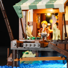 Lade das Bild in den Galerie-Viewer, Funwhole F9011 - Medieval Pier Inn m. Beleuchtung - Neu - 2143 Teile - OVP