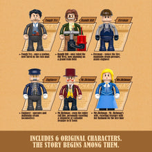 Lade das Bild in den Galerie-Viewer, Funwhole F9036 - Western Freight Train m. Beleuchtung - Neu - 1524 Teile - OVP