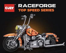 Lade das Bild in den Galerie-Viewer, Guly/Kbox - 60531 - Harley Orange Chopper - Neu - 2392 Teile - OVP