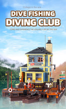 Lade das Bild in den Galerie-Viewer, HappyBuild / Pangu - PG-12001 - Dive Shop - Neu - 1460 Teile - OVP