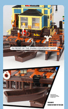 Lade das Bild in den Galerie-Viewer, HappyBuild / Pangu - PG-12001 - Dive Shop - Neu - 1460 Teile - OVP