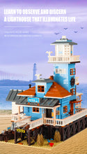 Lade das Bild in den Galerie-Viewer, HappyBuild / Pangu - PG-12002 - Lighthouse - Neu - 2375 Teile - OVP