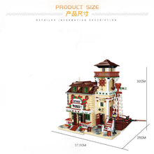 Lade das Bild in den Galerie-Viewer, HappyBuild / Pangu - PG-12003 - Houseboat Restaurant - Neu - 2237 Teile - OVP
