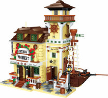 Lade das Bild in den Galerie-Viewer, HappyBuild / Pangu - PG-12003 - Houseboat Restaurant - Neu - 2237 Teile - OVP