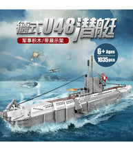 Lade das Bild in den Galerie-Viewer, HappyBuild / Pangu - PG-15001 - Submarine U-48 - Neu - 1035 Teile - OVP