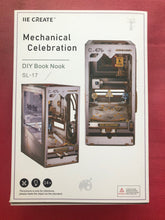 Lade das Bild in den Galerie-Viewer, Book Nook - 3D Miniaturhaus - DIY - SL-17 - Mechanical Celebration inkl. Licht