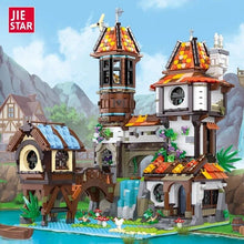 Lade das Bild in den Galerie-Viewer, Jie Star 89149 - Mittelalterliches Riverside Scholars - Neu - 2488 Teile - OVP