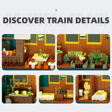 Lade das Bild in den Galerie-Viewer, JieStar JJ9155 - Orient Express mit Licht - Neu - 3691 Teile - OVP