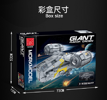 Lade das Bild in den Galerie-Viewer, Mork 032002 - Giant Razor Crest MOC - Neu - 4453 Teile - OVP