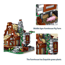 Lade das Bild in den Galerie-Viewer, Mork 033004 - Medieval Farm House - Neu - 2024 Teile - OVP