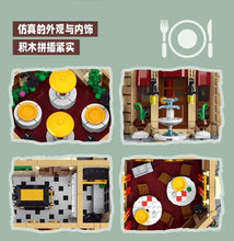 Lade das Bild in den Galerie-Viewer, UrGe / Mork 10212 - Parisian Restaurant m. Licht- Neu - 3104 -Teile - OVP