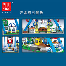 Lade das Bild in den Galerie-Viewer, Mould King 11006 - Ferris Wheel mit Beleuchtung, Motor und RC - Neu - 3836 Teile - OVP
