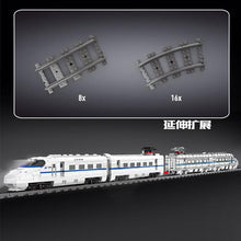 Lade das Bild in den Galerie-Viewer, Mould King 12002 - RC CRH2 High-Speed-Train mit Motor, RC und Beleuchtung - Neu - 1808 Teile - OVP
