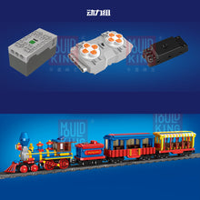 Lade das Bild in den Galerie-Viewer, Mould King 12004 - RC Dream Train mit Motor und Schienen - Neu - 1502 Teile - OVP