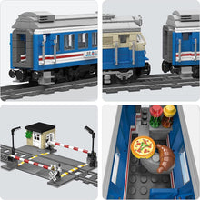 Lade das Bild in den Galerie-Viewer, Mould King 12022 - Diesellokomotive mit RC - Neu - 1212 Teile - OVP