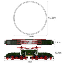 Lade das Bild in den Galerie-Viewer, Mould King 12023 - Dampflokomotive mit RC - Neu - 919 Teile - OVP
